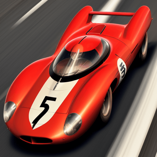 AI generated: go speed racer, mach 5