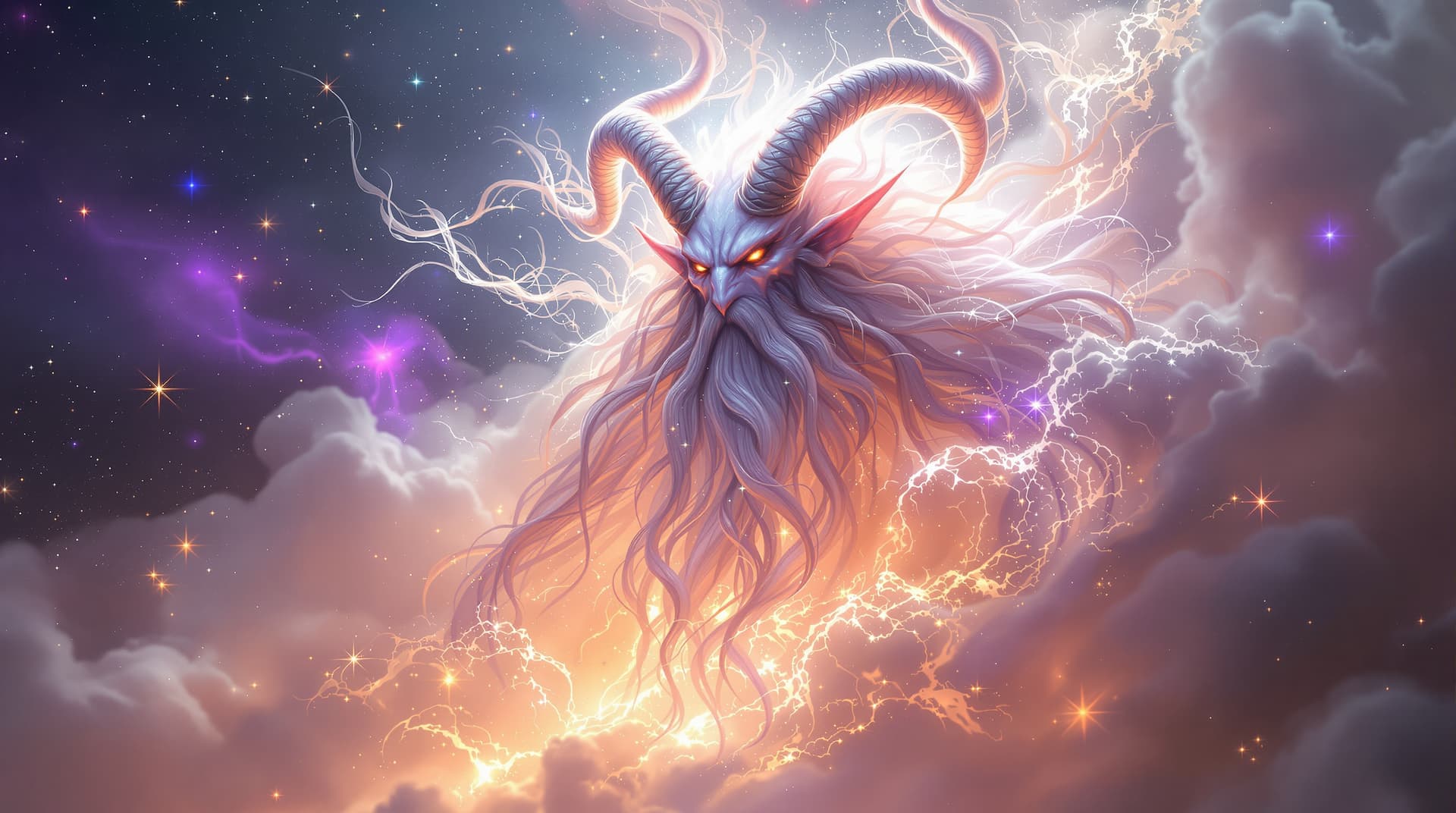AI generated:  A majestic, the figure evokes ancient wisdom and mythical power, which dominate the scene. With, cu...