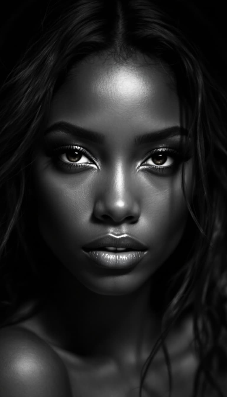 AI generated: Black_and_White_High_Contrast_Ultra_High_Fine_Art_Portrait
