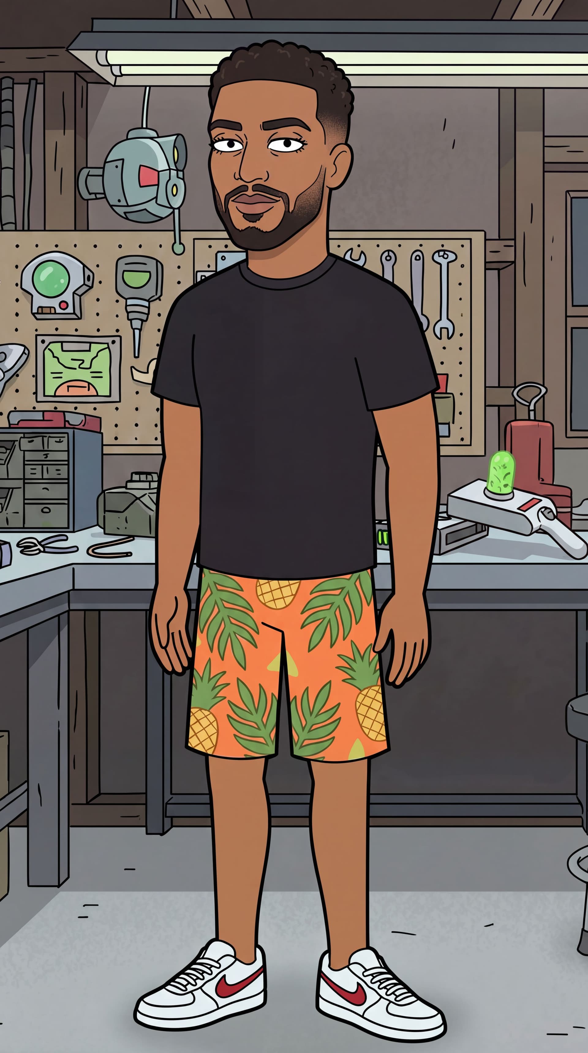AI generated: can you refine it. Make him look prettier 