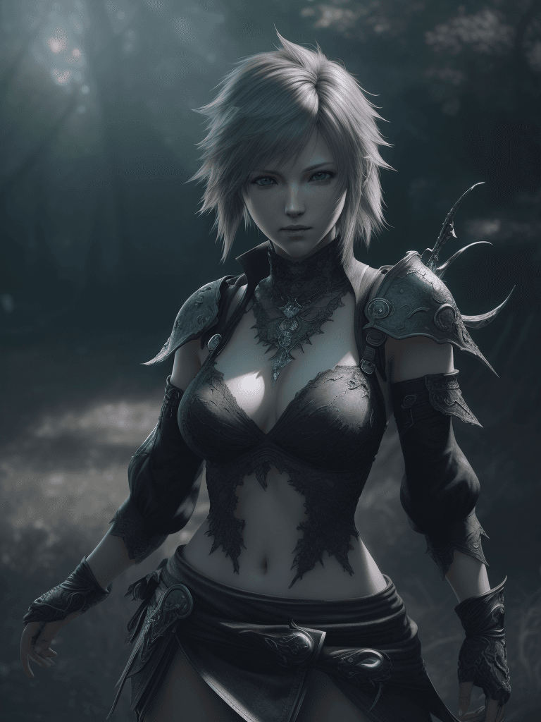 AI generated: final fantasy, (8k, RAW photo, highest quality, masterpiece), High detail RAW color photo, (realisti...