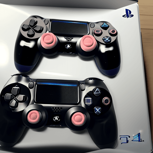 AI generated: ps4 controller
