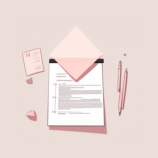 AI generated: Resume / A man is writing at his desk. / The paper is written largely as a resume
In the back, there...