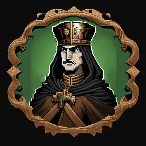AI generated: Blasphemous Game + pixel art + pixel art style +gameplay + portuguese monarchy + d. afonso henriques...