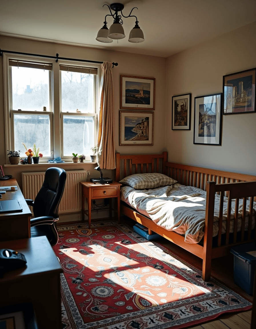 AI generated: interior photo of a messy room