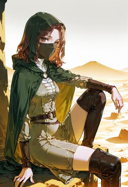 Echo Hooded Dress - 2 versions - Image 1