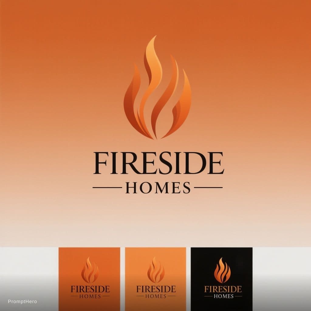 AI generated: Generate four very minimal "fs" flame shaped logo design image for{{
  "logo_design": {
    "brand_i...