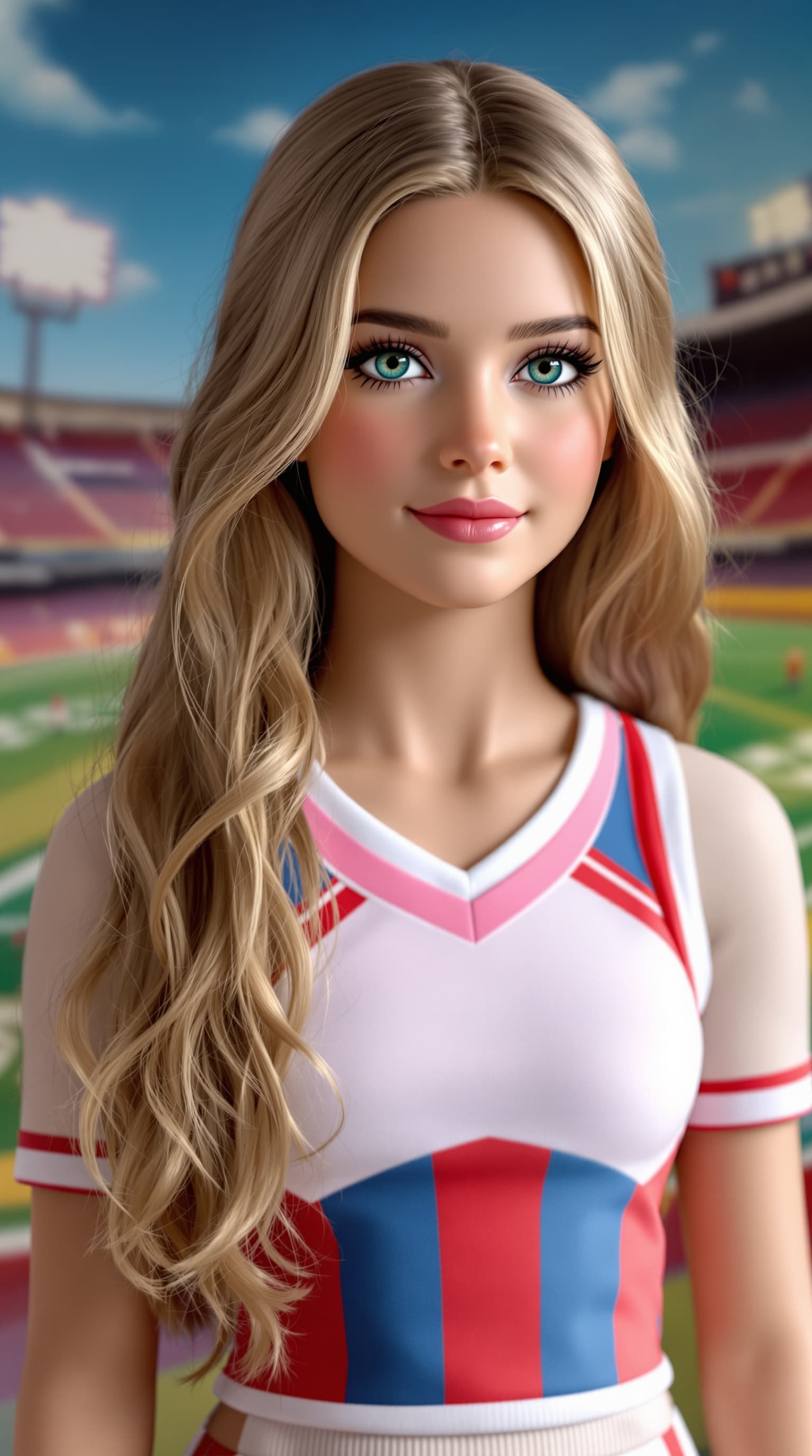 AI generated: A professional photograph showcases the most stunning porcelain figurine of Princess Charlotte at el...