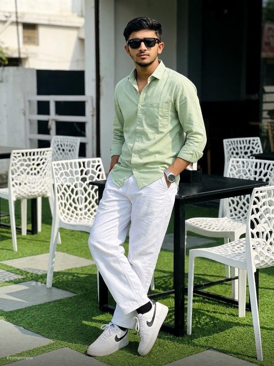 AI generated: Ultra-realistic 8K portrait of a stylish 25-year-old
Bangladeshi boy with the exact same face unchan...
