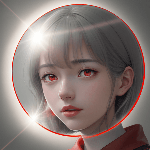 AI generated: in the style of lens flare, painted illustrations, sentimental realism, animated gifs, light gray an...