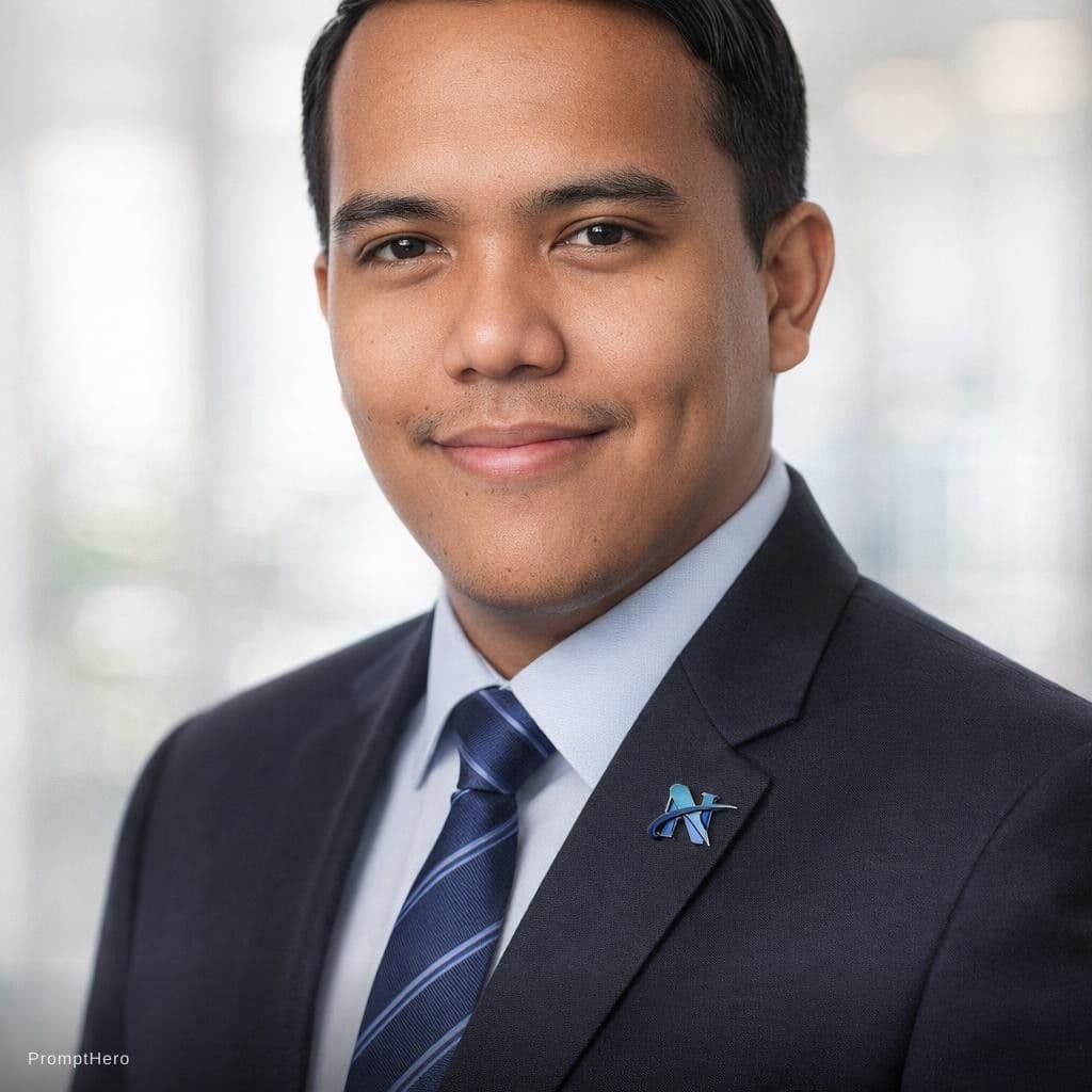AI generated: Create a high-resolution, photorealistic professional headshot suitable for a corporate LinkedIn pro...