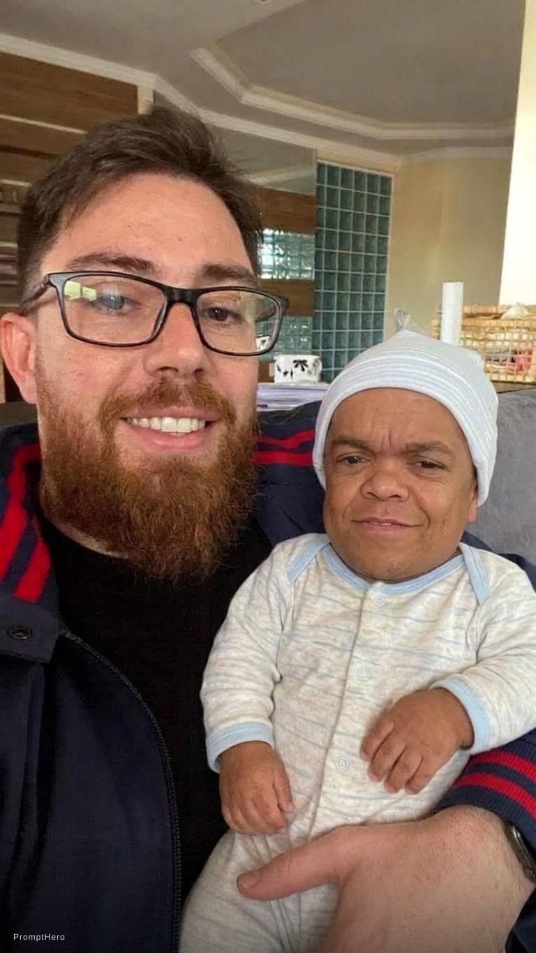 AI generated: Swap the child for the character from the movie *Little Man*.