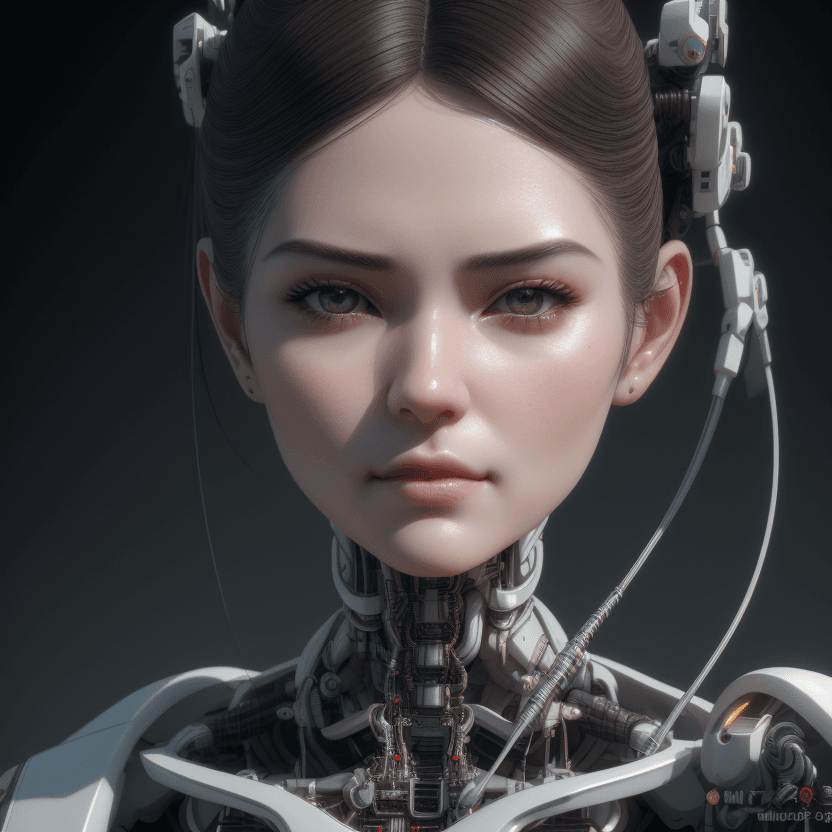 AI generated: retrato de frente, 20 yo, Character Sheet, cabello corto y ondulado, complex 3d render ultra detaile...