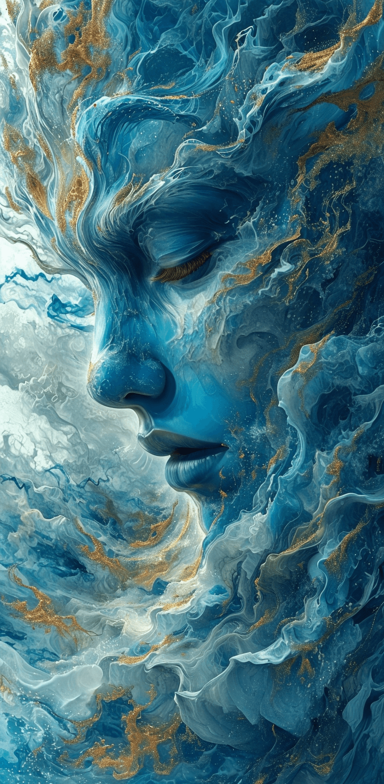 AI generated: photo illustration from a world in the clouds, in the style of tanya shatseva, the stars art group (...