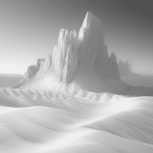 AI generated: deliberate image with white tone