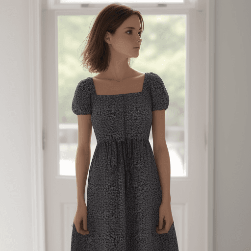 AI generated: Woman wearing a dress