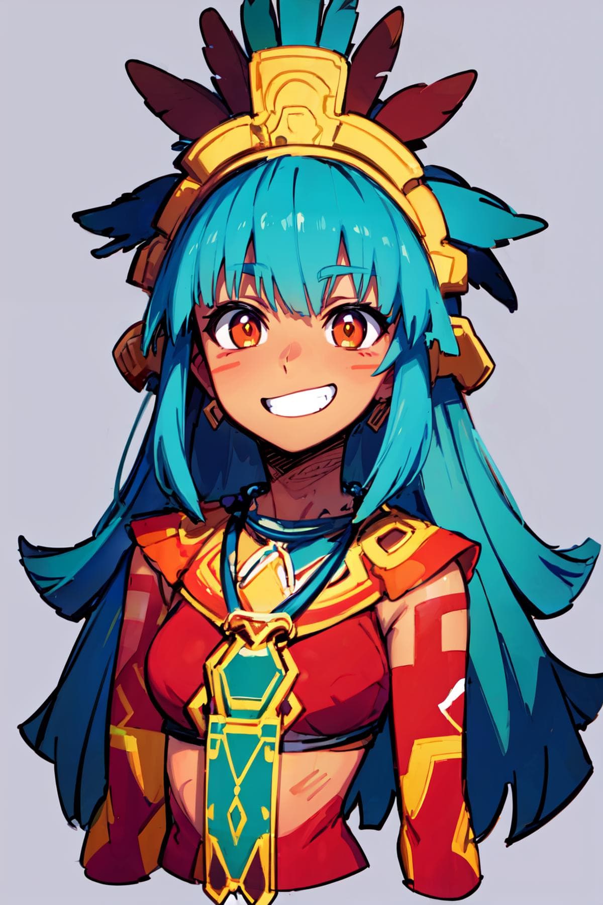 MesoAmerican Outfit (Aztec/Mayan) [Illustrious]