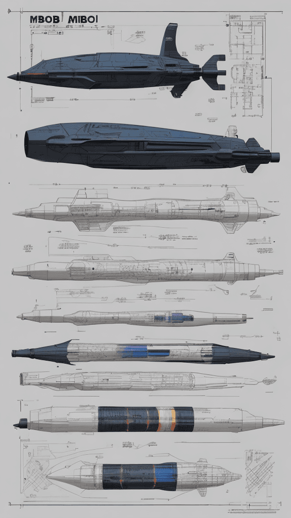 AI generated: MOAB (Massive Ordnance Air Burst), colloquially known as the Mother of All Bombs, digital sketch wit...