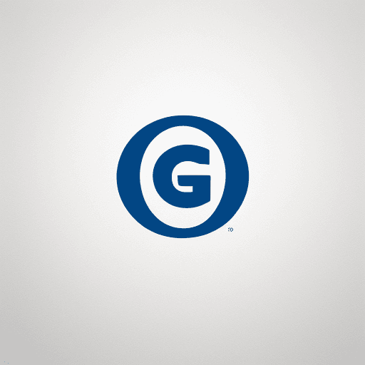AI generated: a logo with the letter G and P