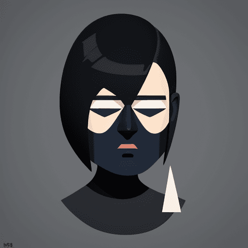 AI generated: vector character illustration, in the style of minimalist detail, forms, rick owens, matt bors, clos...