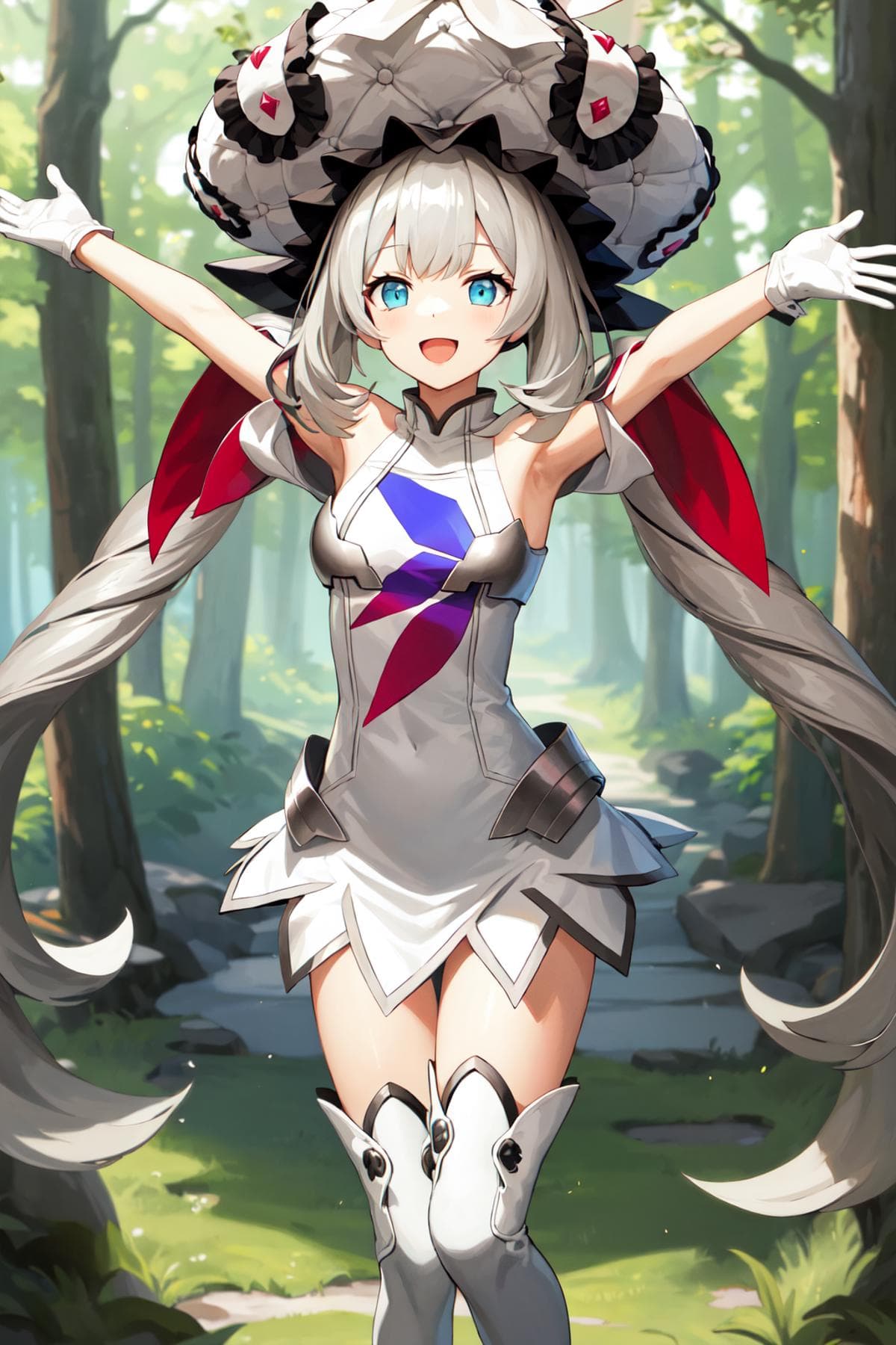 [Illustrious, SD1.5] Marie Antoinette (Rider) マリー･アントワネット (ライダー) / Fate/Grand Order