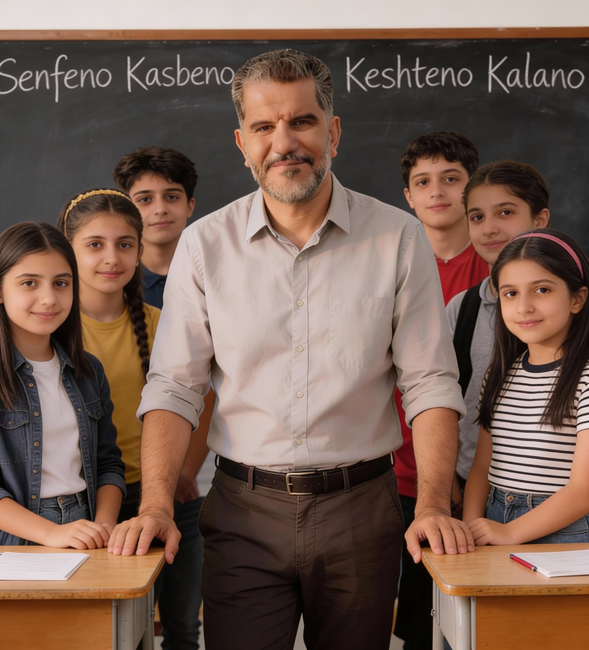AI generated: سن ساگردها رو ببر بالای ۲۰ سال