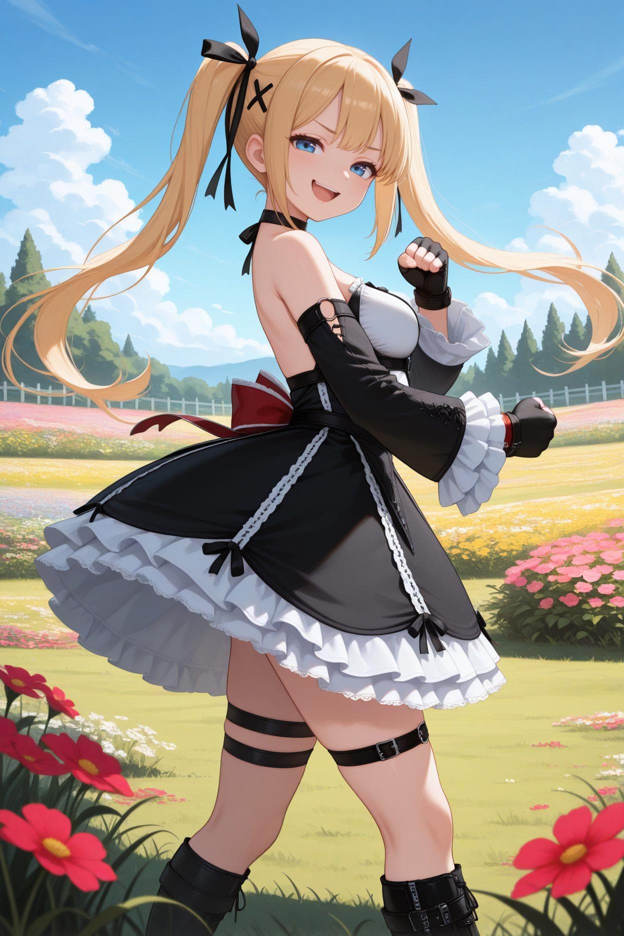 Marie Rose/マリー・ローズ (Dead or Alive) SDXL LoRA | 3 Outfits [Illustrious]