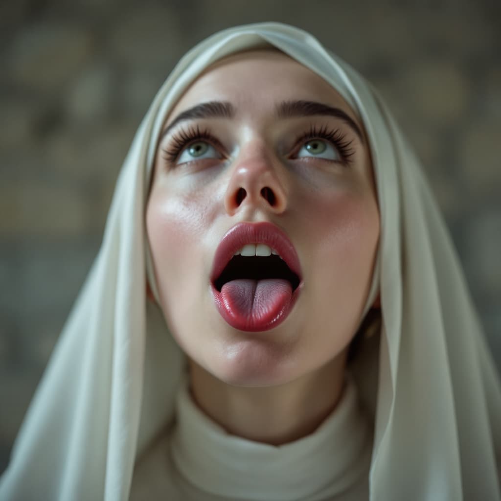 AI generated: close up, score_9, score_8_up, score_7_up, open mouth, a captivating award-winning photograph, an in...