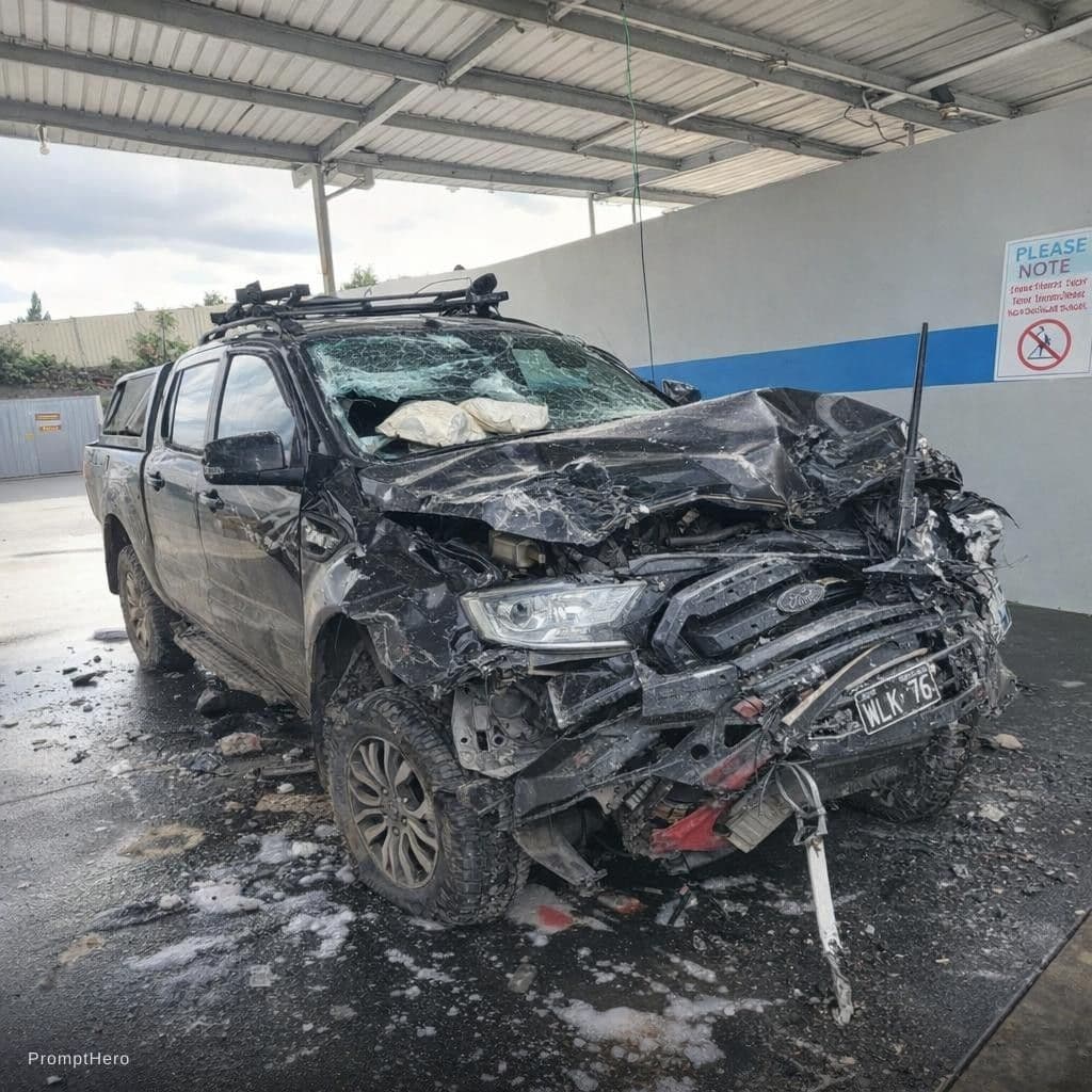 AI generated: Turn this a car crash 
