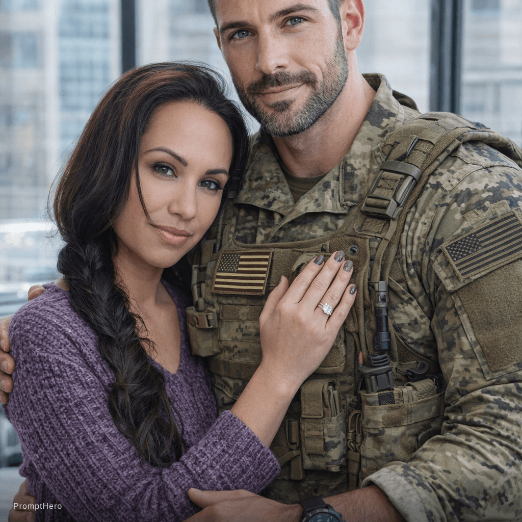 AI generated: make a perfect man for me that is protective, gentleman, alpha, romantic, military style, athletic, ...