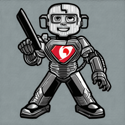 AI generated: computer hero