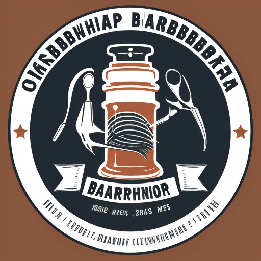 AI generated: barbershop logo
