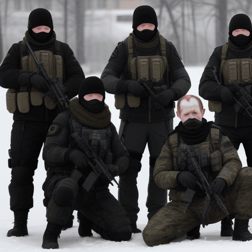 AI generated: Special Forces FSB Russia
