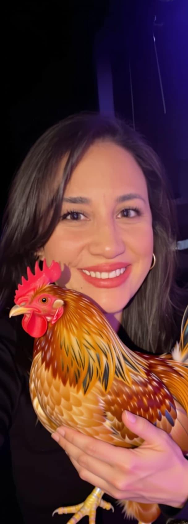 AI generated: cock in her hand