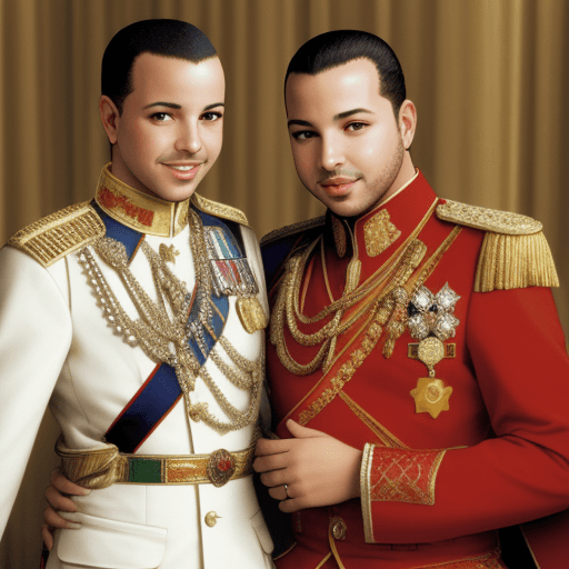 AI generated: The homosexual King of Morocco, Mohammed VI