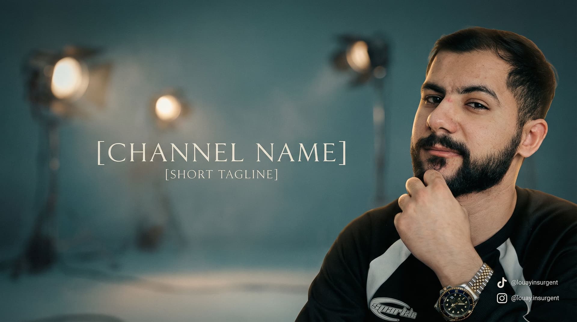AI generated: A wide cinematic YouTube channel banner, professional and high-end film storytelling style.

Create ...