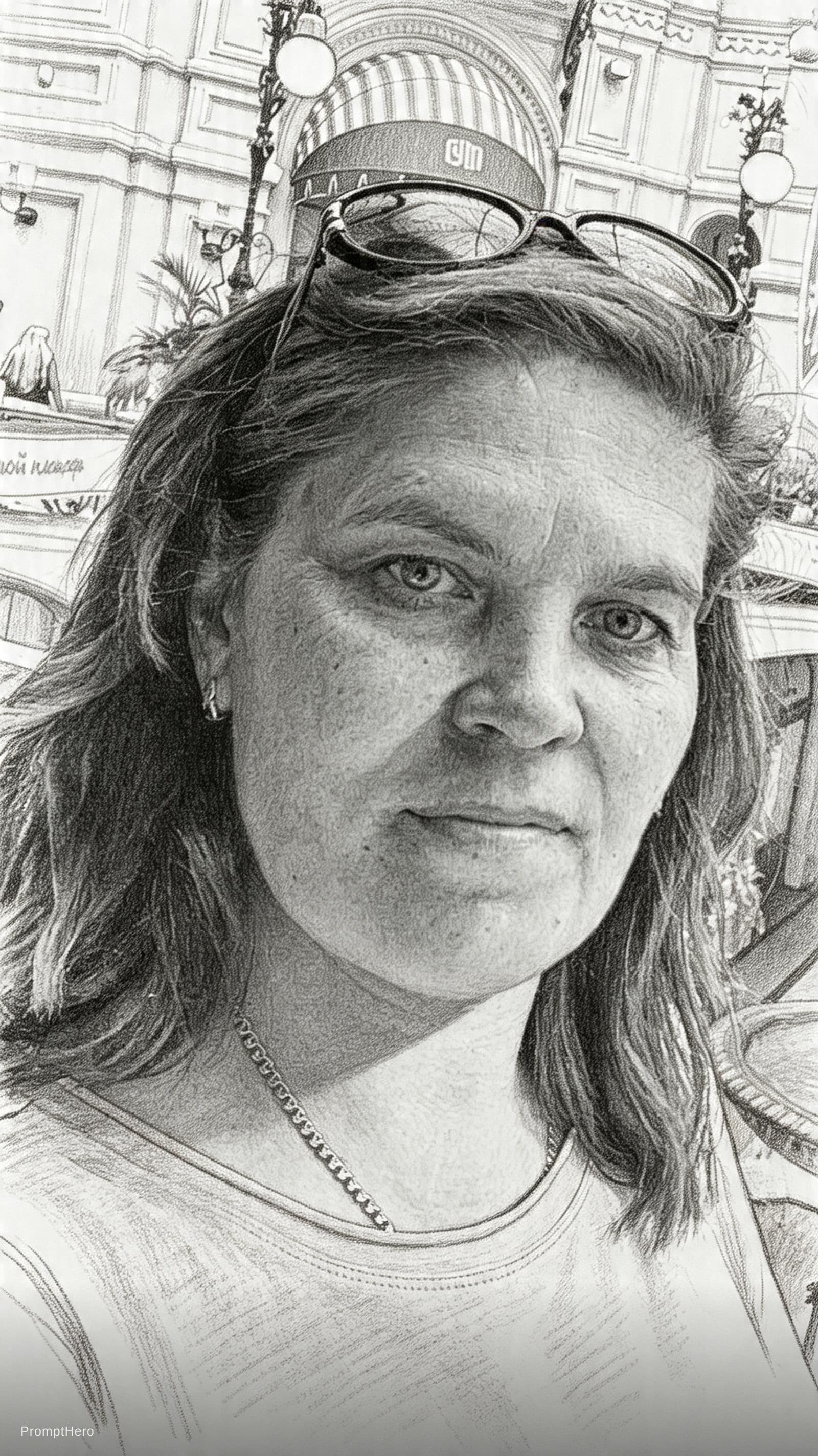 AI generated: "Generate a 1:1 face from this photo. For the remaining part, follow the instructions in the prompt....