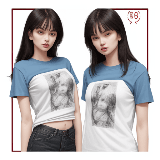 AI generated: Stamp a tshirt
