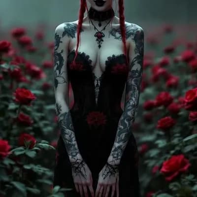 AI generated video: A realistic, full-body photo series of a fit, thin, perfect-bodied, very pale woman walking slowly t...