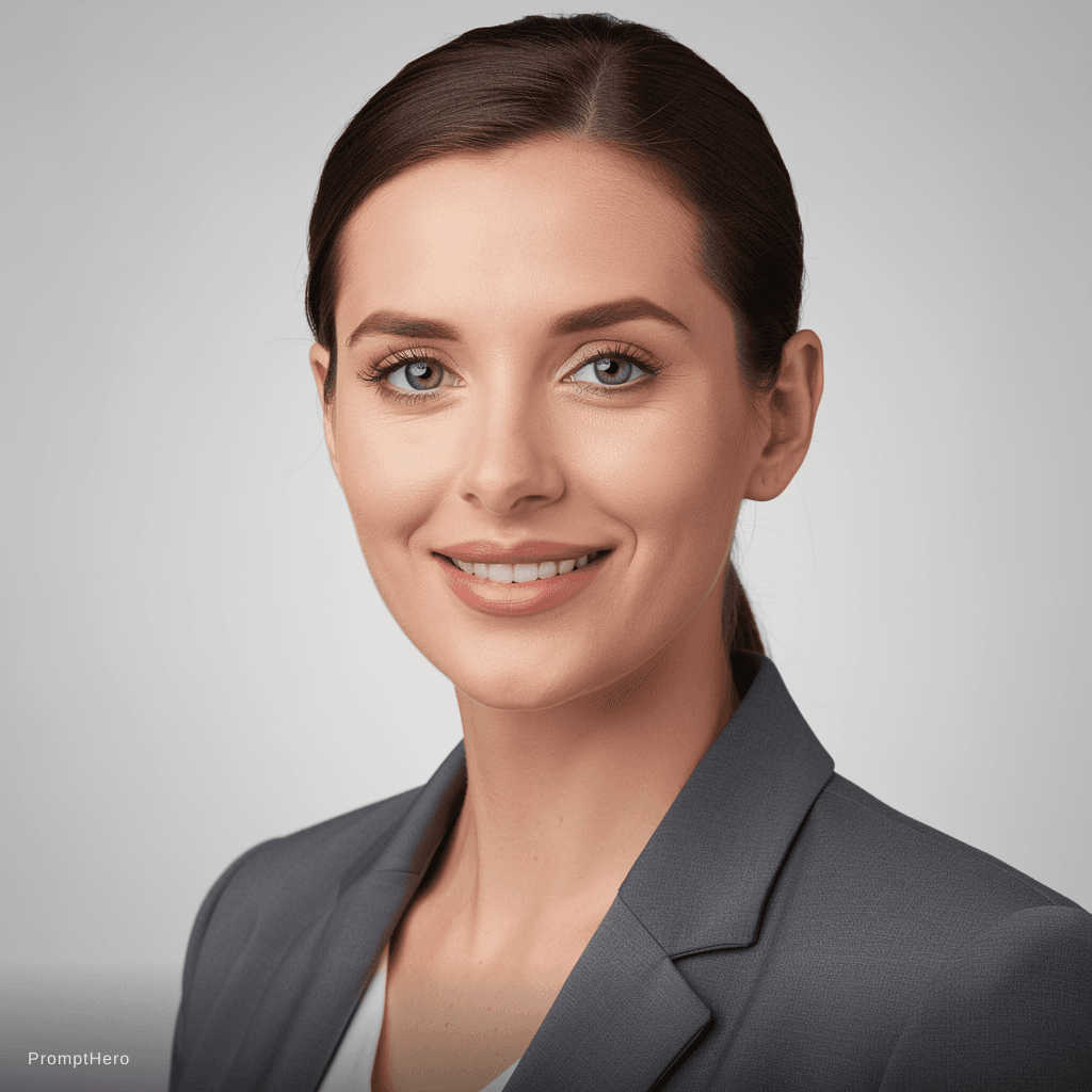 AI generated: Take this image and make a professional portrait for a resume