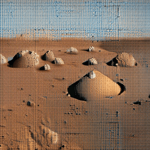 AI generated: Boris Yeltsin on Mars 