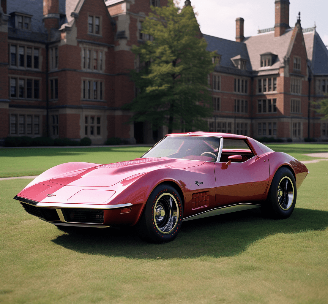 AI generated: 
A photo of an angular concept car with the front half of its roof and back windows in the shape of...