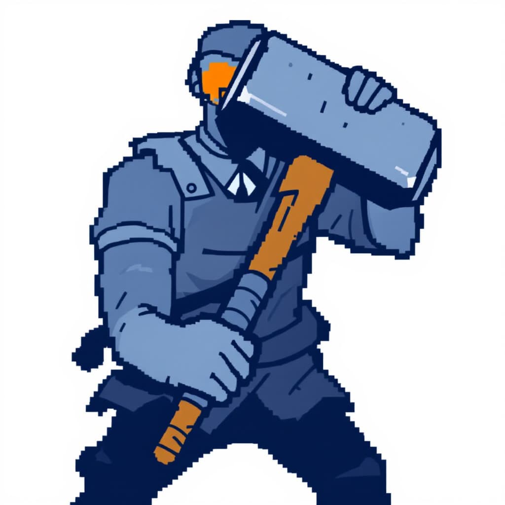 AI generated: Every Rust player knows the paramount importance of the humble Hammer
