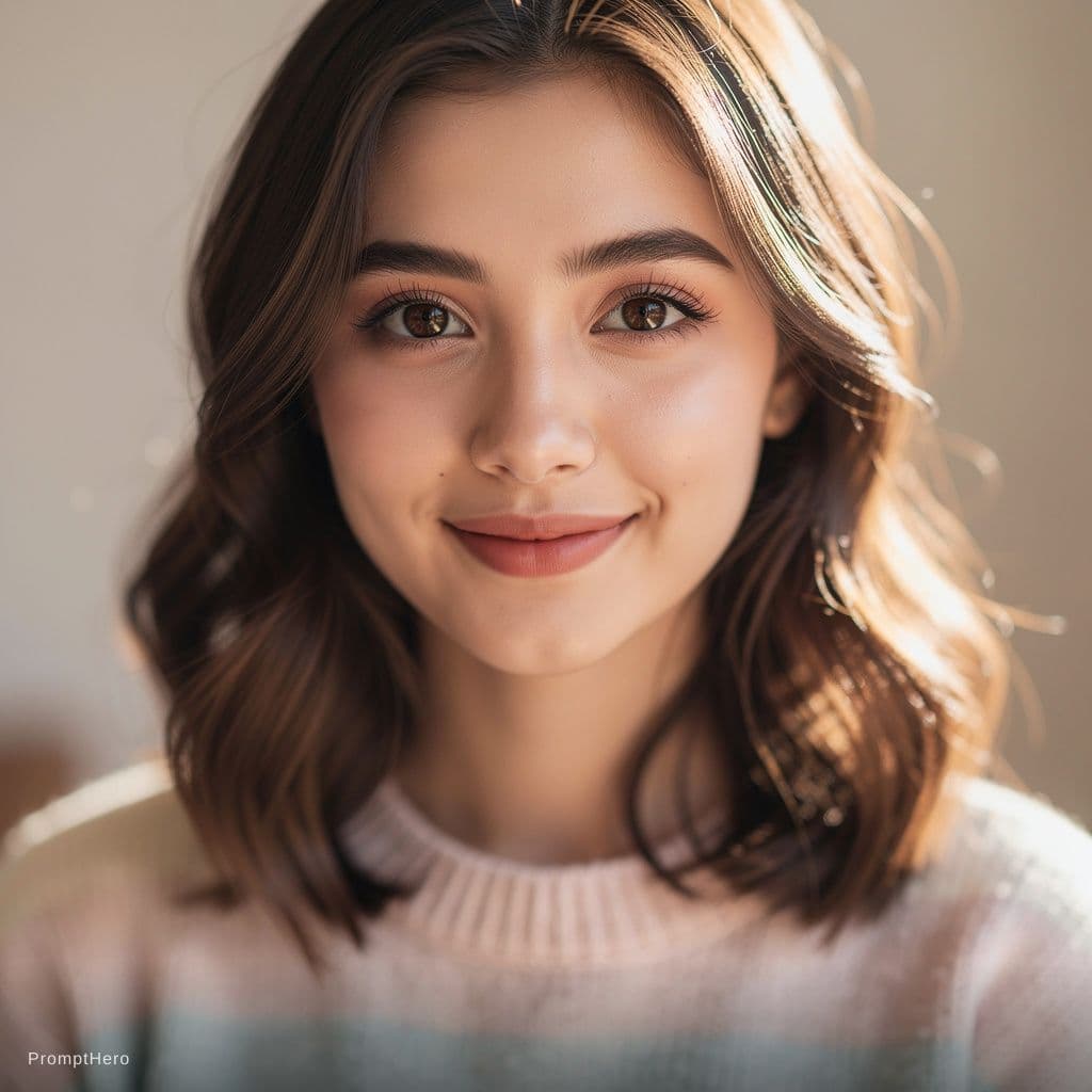 AI generated: cute girl