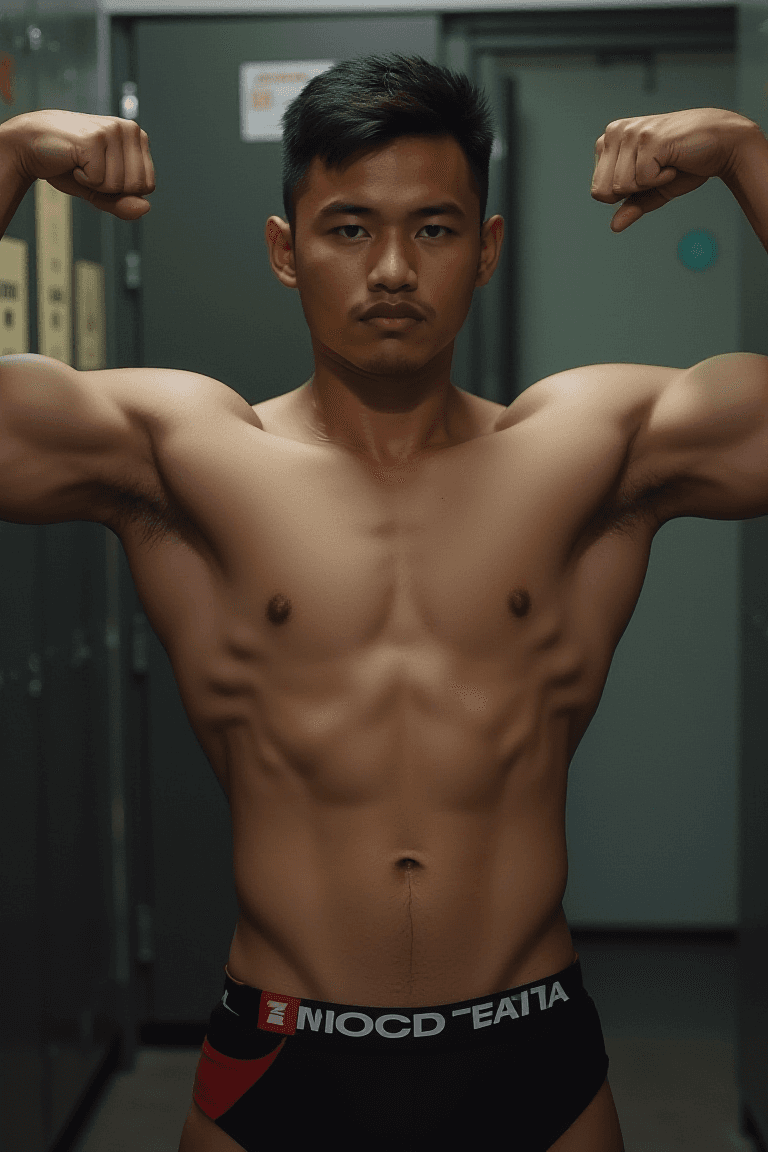 Syahnk flux Asian male
