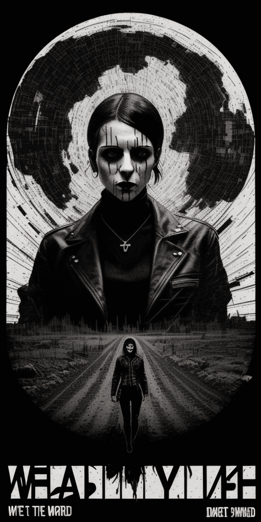 AI generated: ((4k4d rfktrstyle "We're all gonna die, first things first I'ma take the world with me when they put...