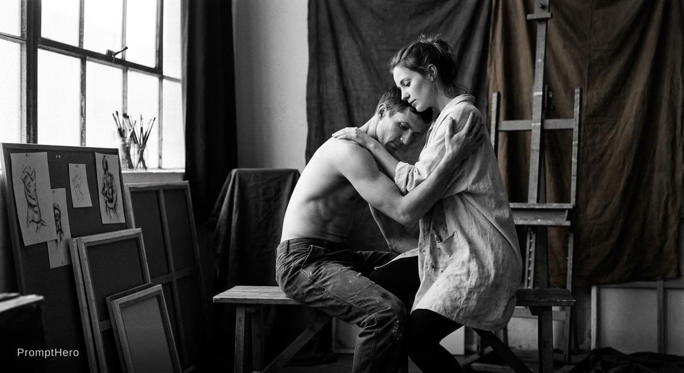 Hero prompt: couple having nude