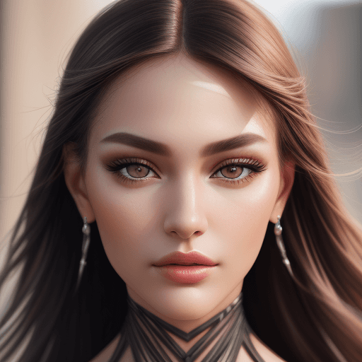 AI generated: close-up of a stunning fashion model, ultra-realistic, portrait, shot on a Sony A7III, high quality ...