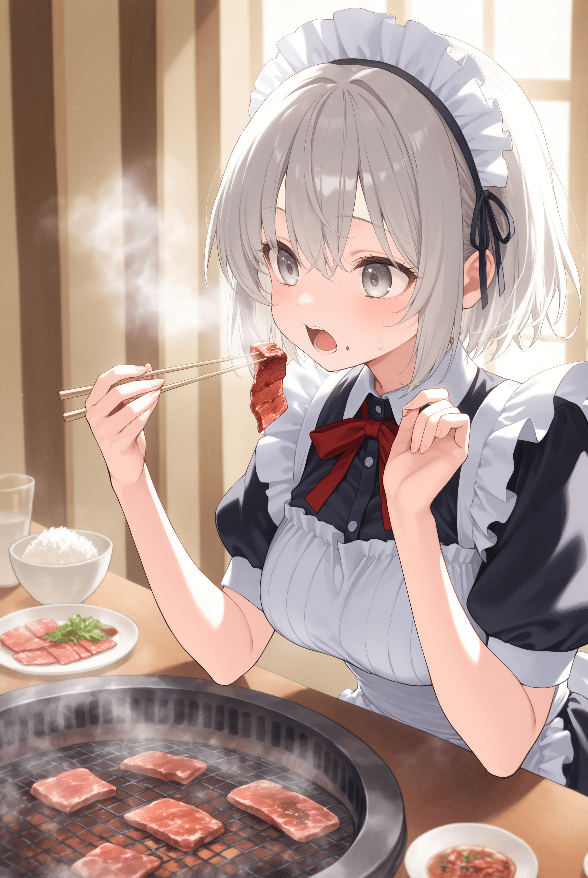 [Illust&XL] yakiniku / 焼き肉 / 焼肉 - Image 1