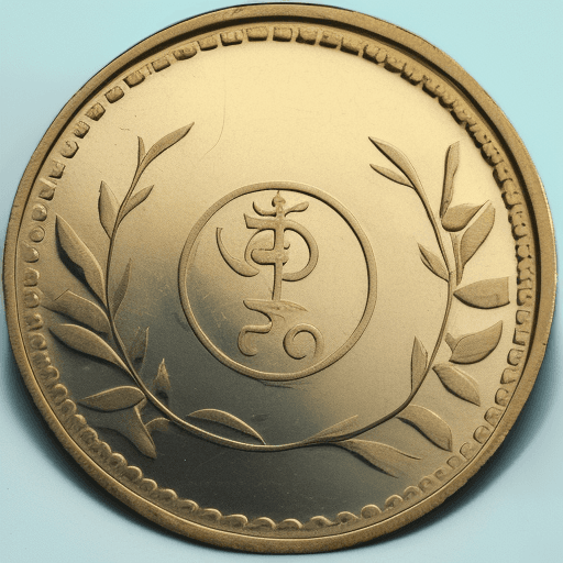 AI generated: Tossing indian 1 rupees coin